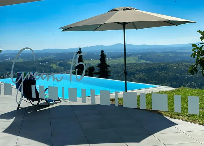 Apartmán Greim15 --- Mit Fernsicht Und Pool 50m2